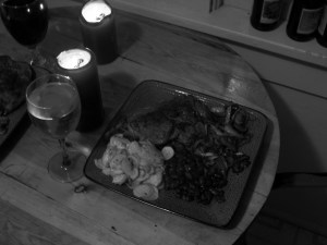 Black and White that makes it romantic right